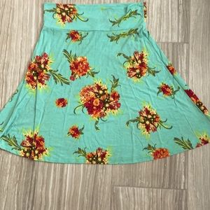 Lularoe Azure Skirt Size XL